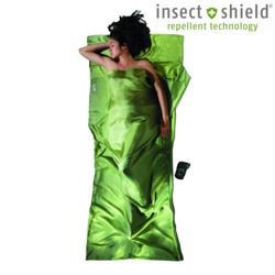 Prześcieradło podróżne Insect Shield – jedwab - Cocoon Travelsheet - Vine