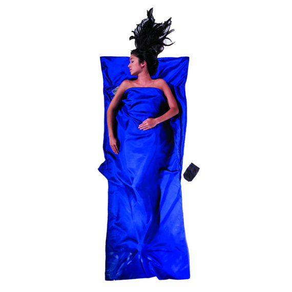 Prześcieradło podróżne - jedwab 100% - Cocoon Travelsheet - Ultramarine Blue