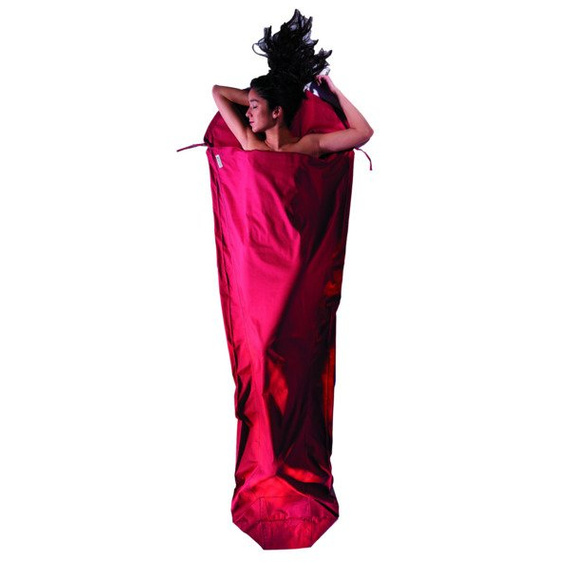 Wkładka do śpiwora - bawełna 100% - Cocoon MummyLiner - Leaves